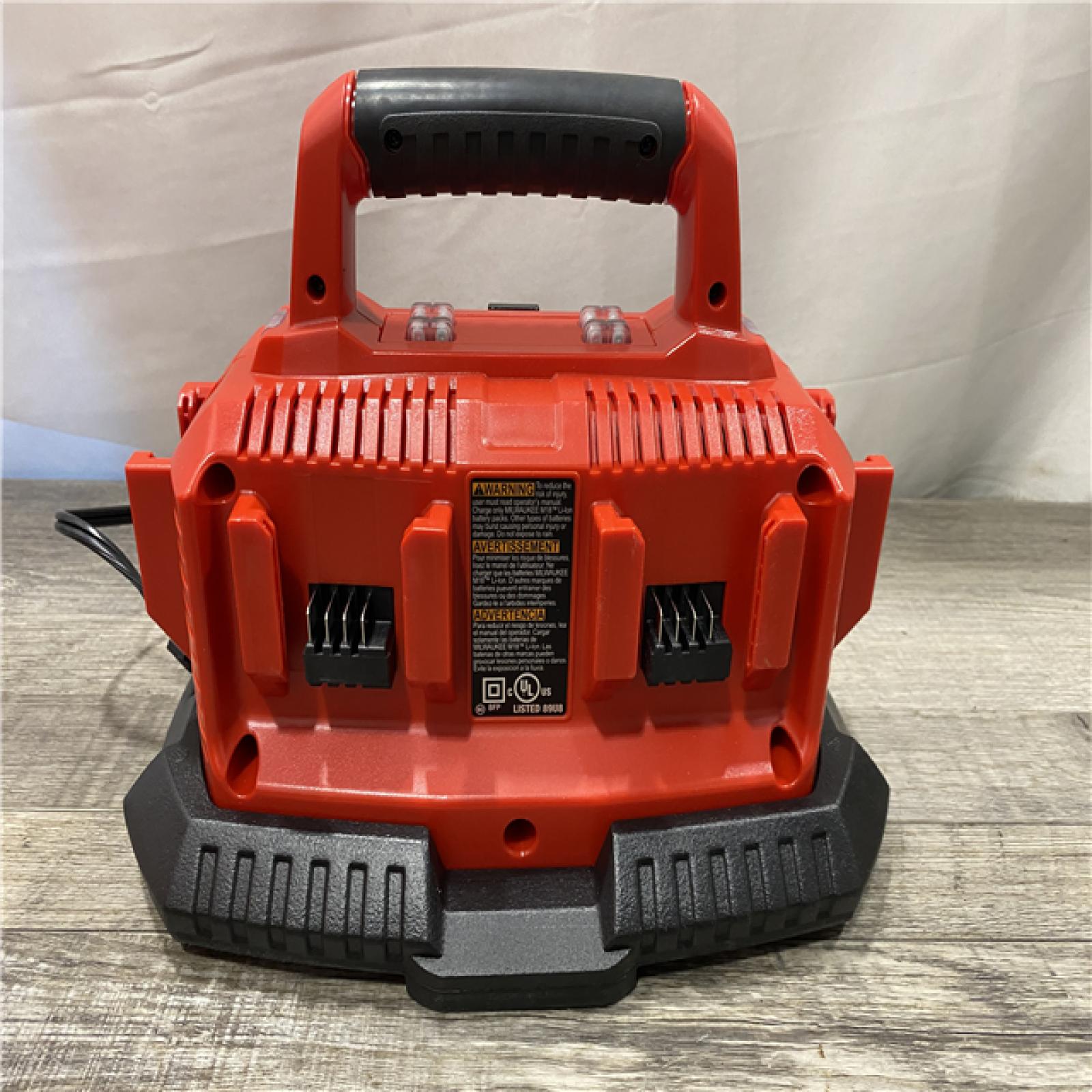 AS-IS Milwaukee 18-Volt Lithium-Ion 6-Port Sequential Battery Charger
