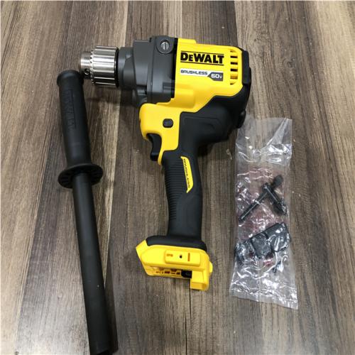 AS-IS DEWALT FLEXVOLT 60-Volt MAX Cordless Brushless 1/2 in. Mixer/Drill with E-Clutch (Tool-Only)