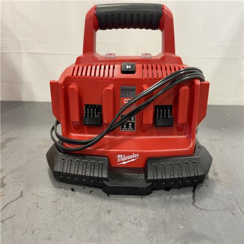AS-IS - Milwaukee M18 18-Volt Lithium-Ion 6-Port Sequential Battery Charger