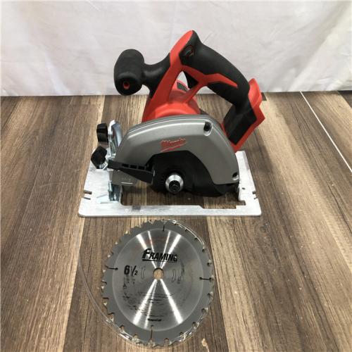 AS-IS Milwaukee 18V Lithium-Ion Cordless 6-1/2 in. Circular Saw (Tool-Only)