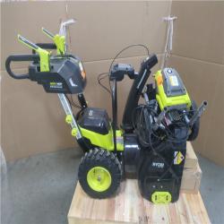 CALIFORNIA AS-IS RYOBI 40V SNOWBLOWER