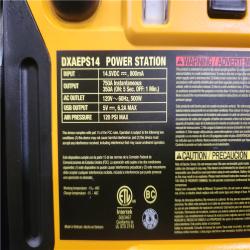 Phoenix LIKE NEW DEWALT 2000-Peak Amp Portable Jump Starter with Digital Compressor  USB and AC Power Bank