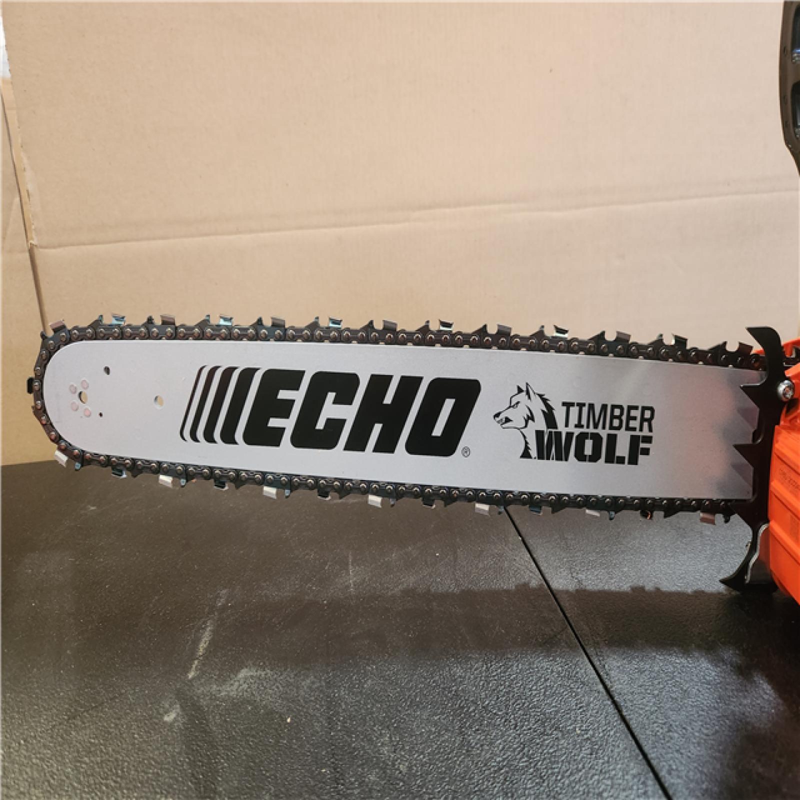 Phoenix NEW ECHO 20 in. 59.8 cc Gas 2-Stroke Rear Handle Timber Wolf Chainsaw