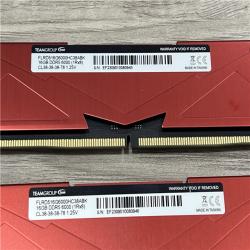 AS-IS Teamgroup FLRD516G6000HC38ABK T-force Vulcan 16gb (2x8gb) Ddr5 6000mhz