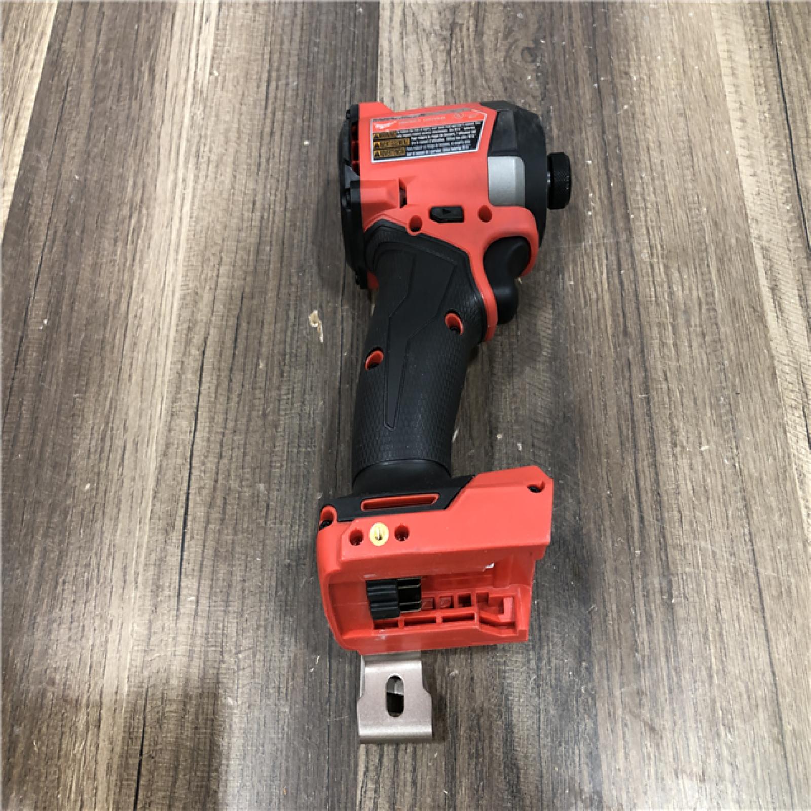 AS-IS Milwaukee FUEL 18V Lithium-Ion Brushless Cordless 1/4 in. Hex Impact Driver (Tool-Only)