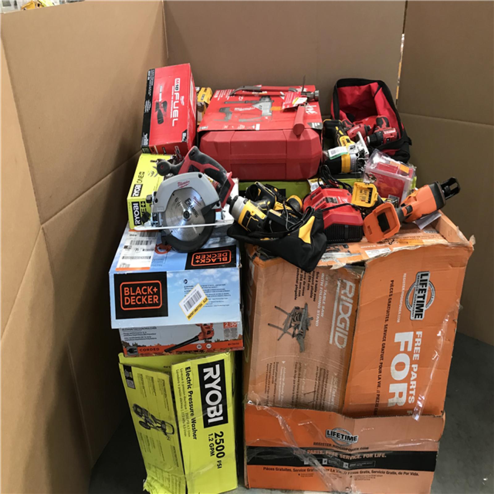 CALIFORNIA AS-IS TOOL PALLET