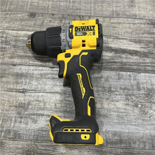 AS-IS DEWALT 20V XR Brushless Cordless 1/2 in. Hammer Drill (Tool-Only)