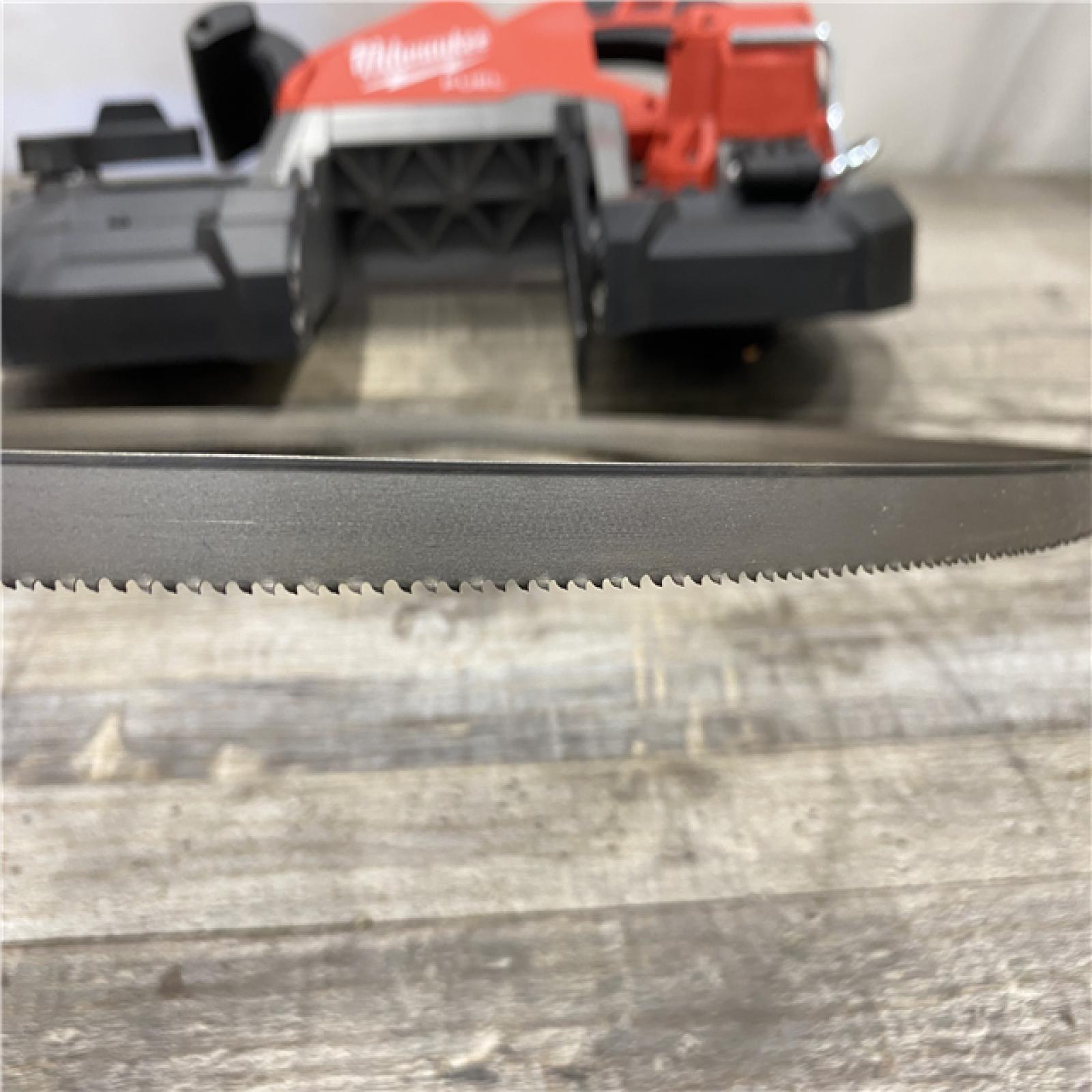 AS-IS Milwaukee FUEL 18V Lithium-Ion Brushless Cordless Deep Cut Band Saw (Tool-Only)