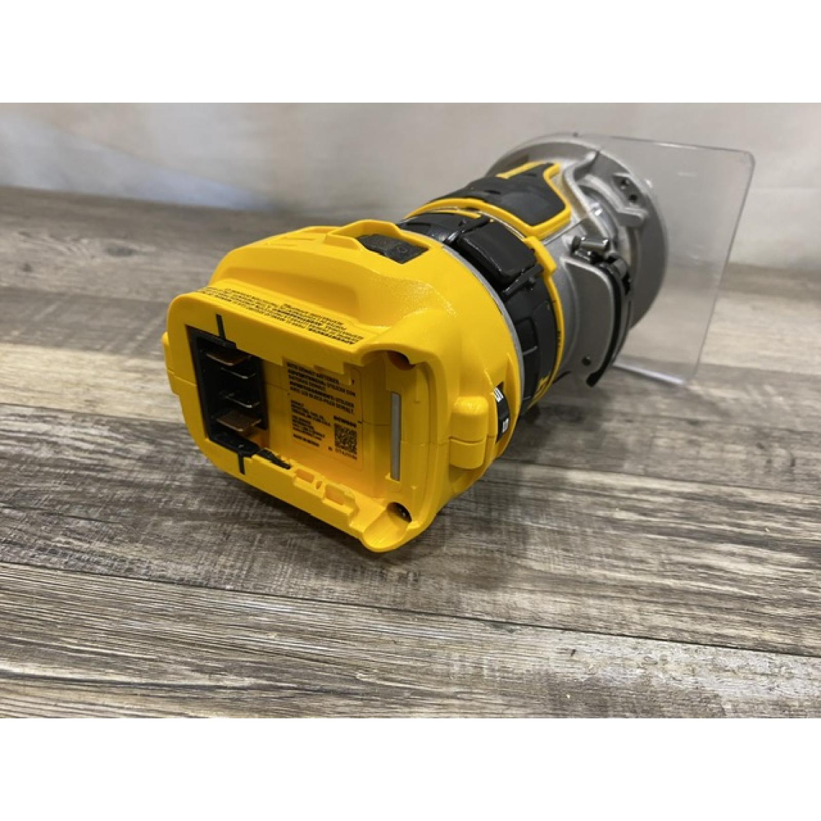 AS-IS DEWALT 20V MAX XR Cordless Brushless Fixed Base Compact Router (Tool Only)