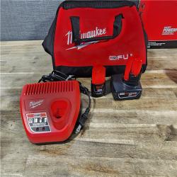 HOUSTON LOCATION - AS-IS (APPEARS LIKE NEW) Milwaukee 3497-22 12V Brushless Hammer Drill and Impact Driver Combo Kit