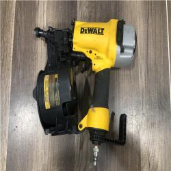 AS-IS DEWALT DW66C-1 2-1/2 Inch 15 Degree Coil Siding and Fencing Nailer
