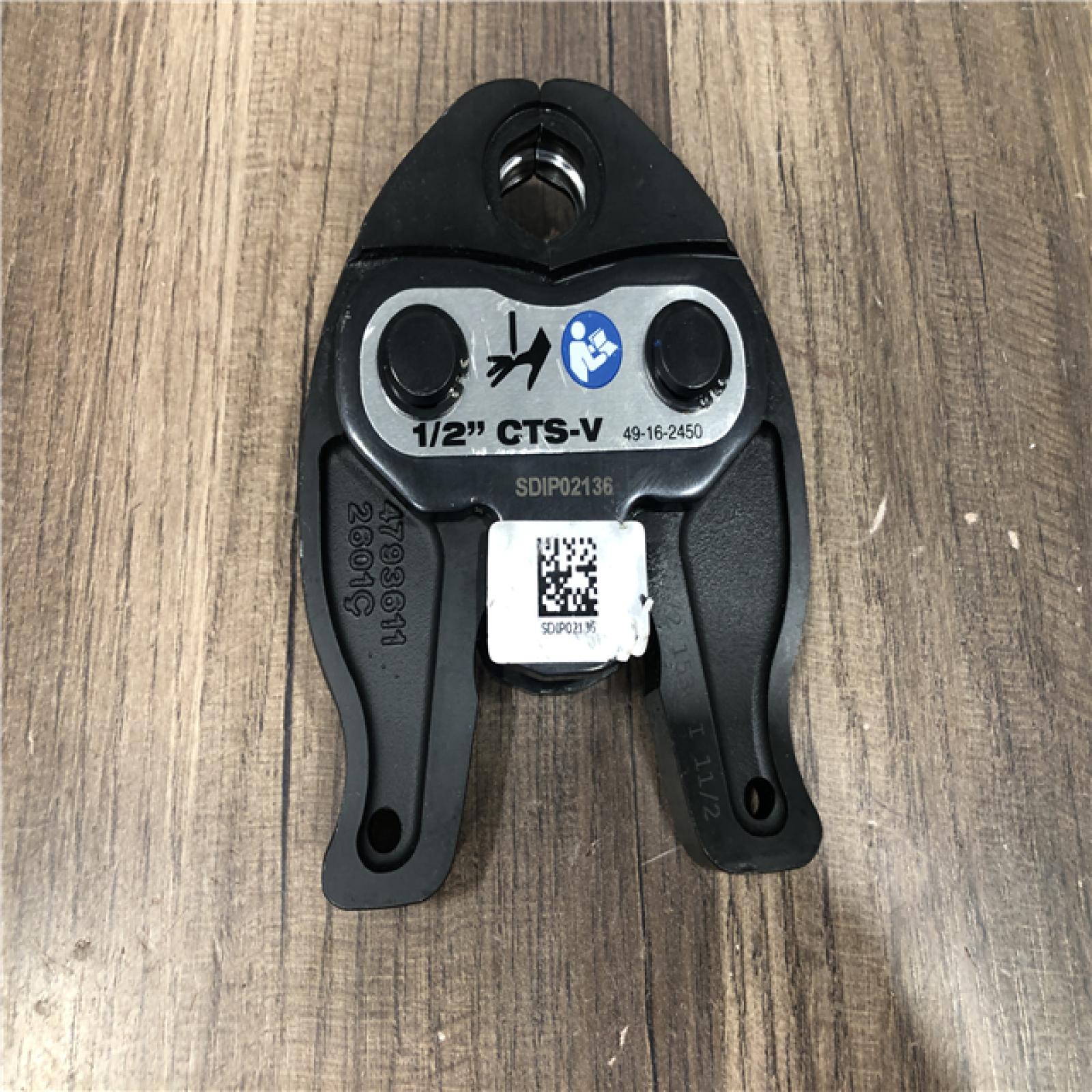 AS-IS Milwaukee M12 Force Logic 1/2 in. Copper Press Tool Jaw