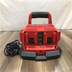 AS-IS Milwaukee M18 18-Volt Lithium-Ion 6-Port Sequential Battery Charger