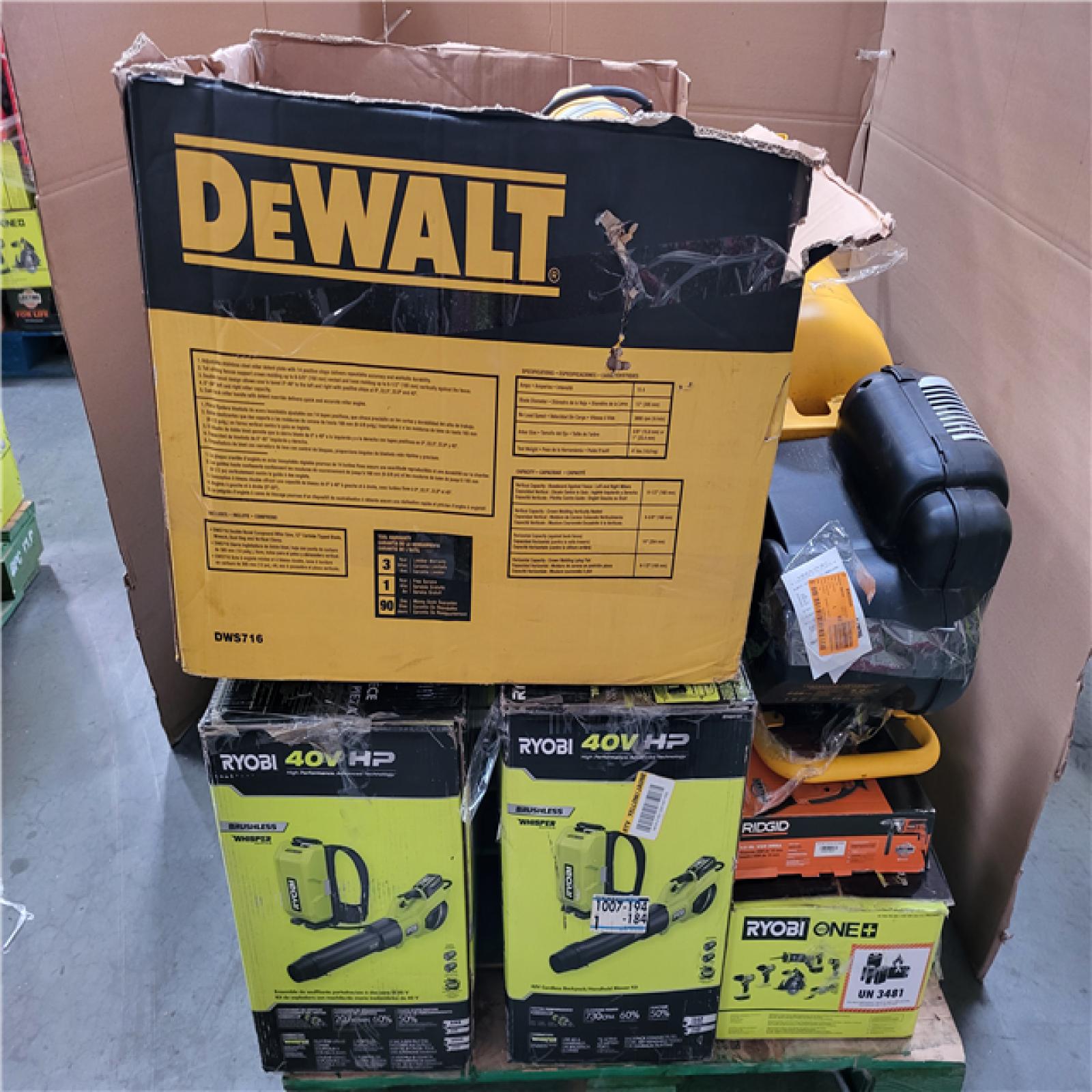 CALIFORNIA AS-IS TOOL PALLET