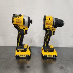 AS-IS- DEWALT ATOMIC 20-Volt MAX Lithium-Ion Cordless Combo Kit