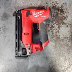 HOUSTON LOCATION - AS-IS M12 FUEL 12-Volt Lithium-Ion Brushless Cordless 18-Guage Compact Brad Nailer (Tool Only)