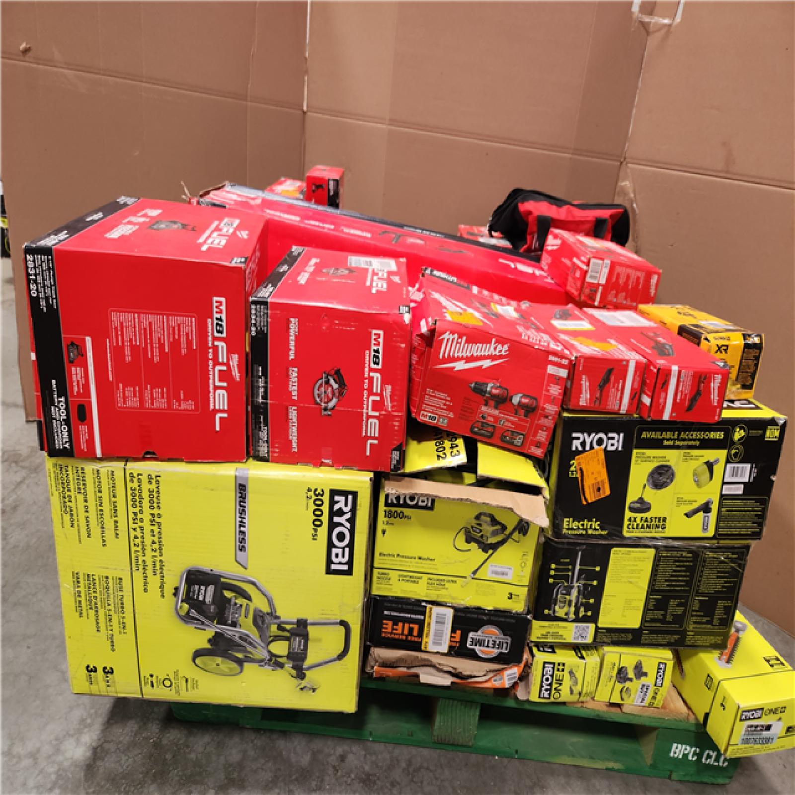 California AS-IS Tool Pallet