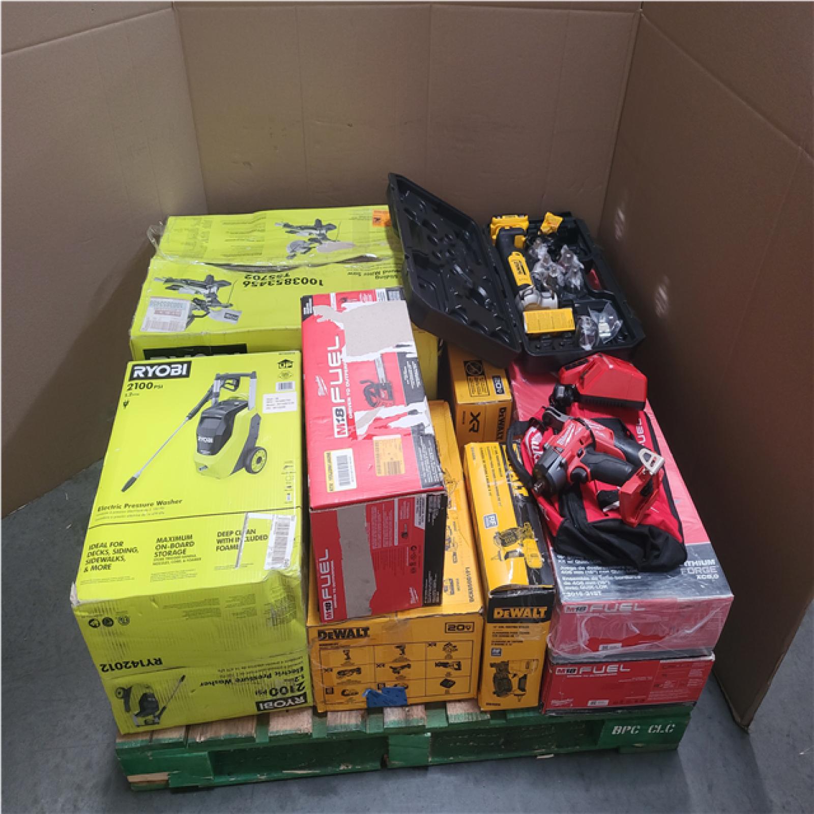CALIFORNIA AS-IS TOOL PALLET