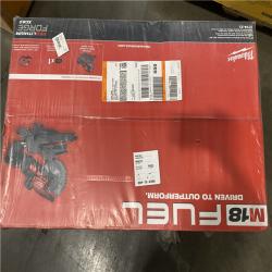 NEW- M18 FUEL 18V 10 in. Lithium-Ion Brushless Cordless Dual Bevel Sliding Compound Miter Saw Kit with One 8.0 Ah Battery