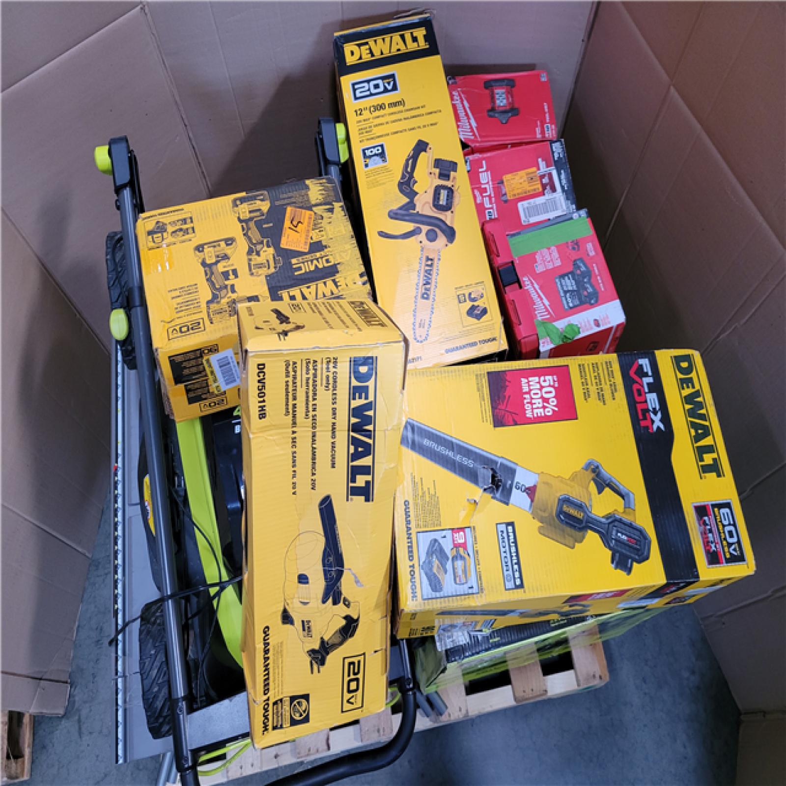 CALIFORNIA AS-IS TOOL PALLET