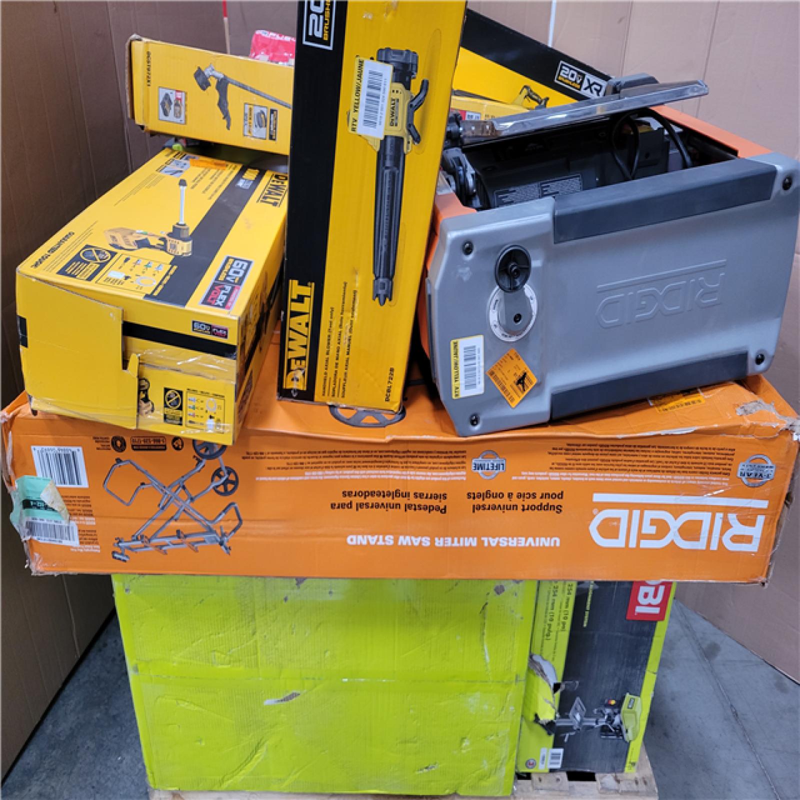 CALIFORNIA AS-IS TOOL PALLET