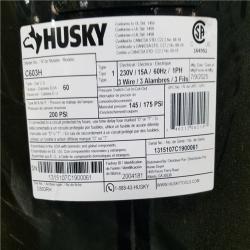 CALIFORNIA AS-IS HUSKY 175 PSI AIR COMPRESSOR