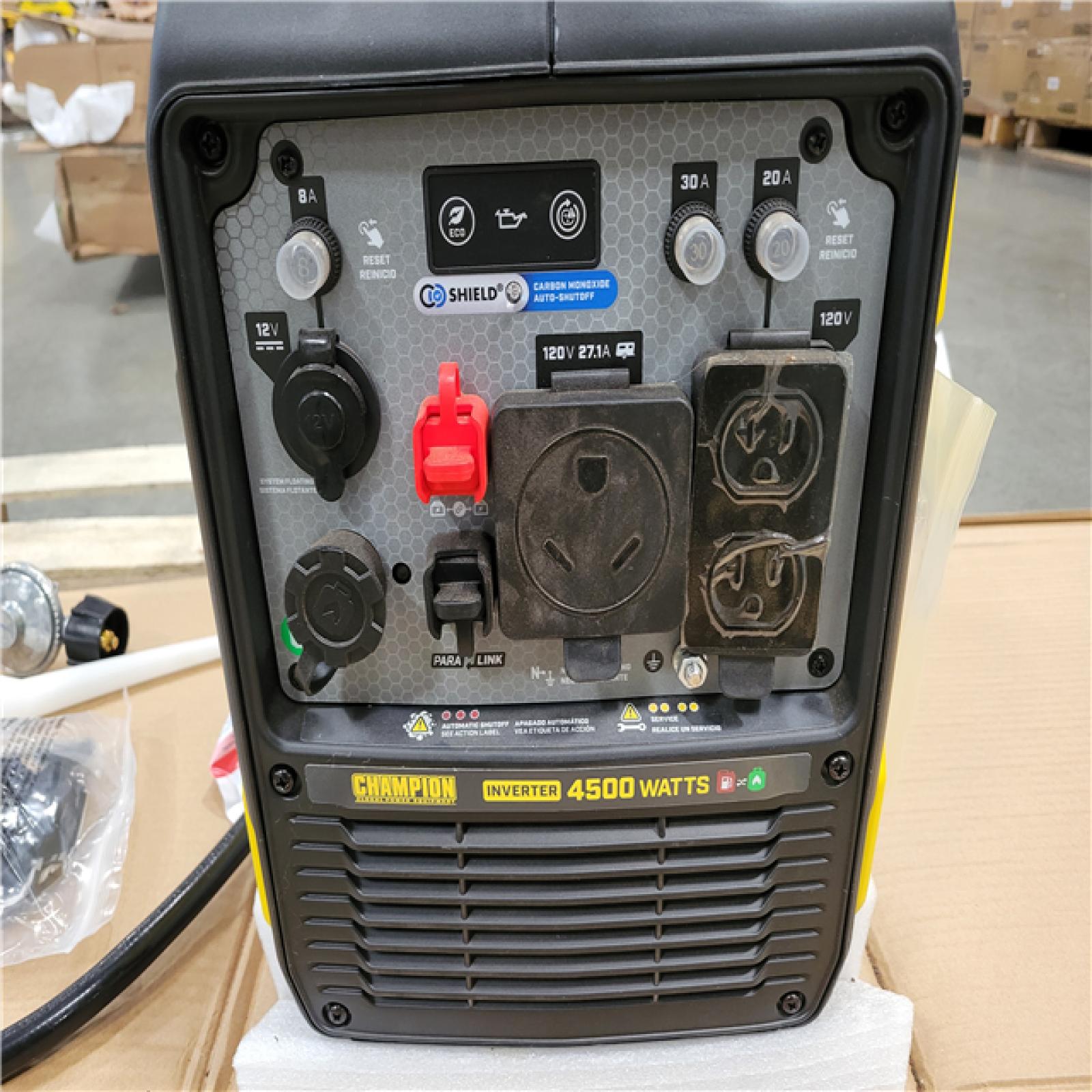 CALIFORNIA AS-IS CHAMPION PORTABLE GENERATOR 4500