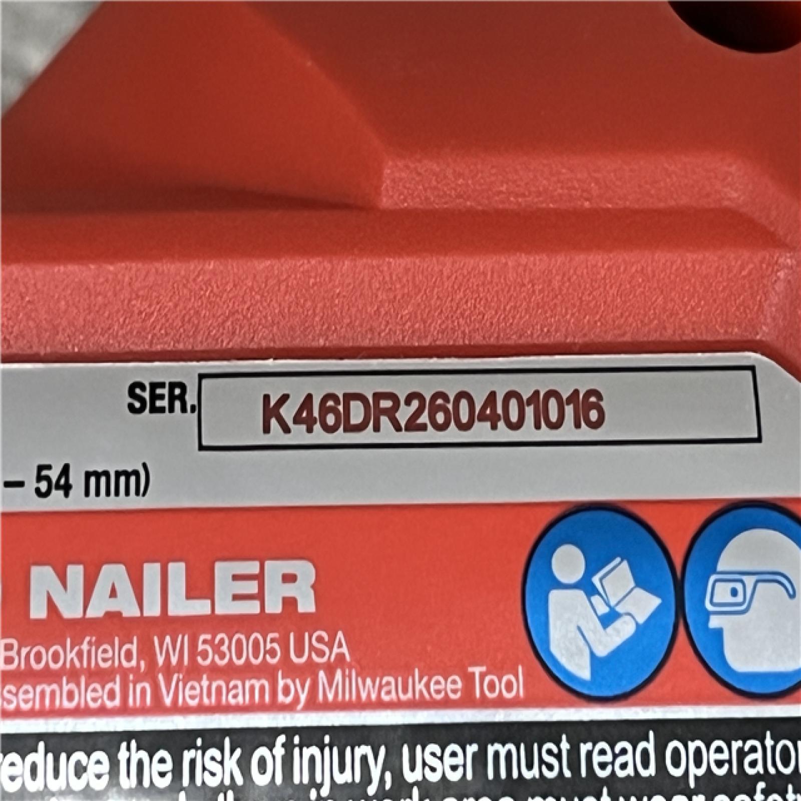 AS-IS Milwaukee FUEL 18-Volt Lithium-Ion Brushless Cordless Gen II 18-Gauge Brad Nailer (Tool-Only)