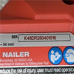 AS-IS Milwaukee FUEL 18-Volt Lithium-Ion Brushless Cordless Gen II 18-Gauge Brad Nailer (Tool-Only)