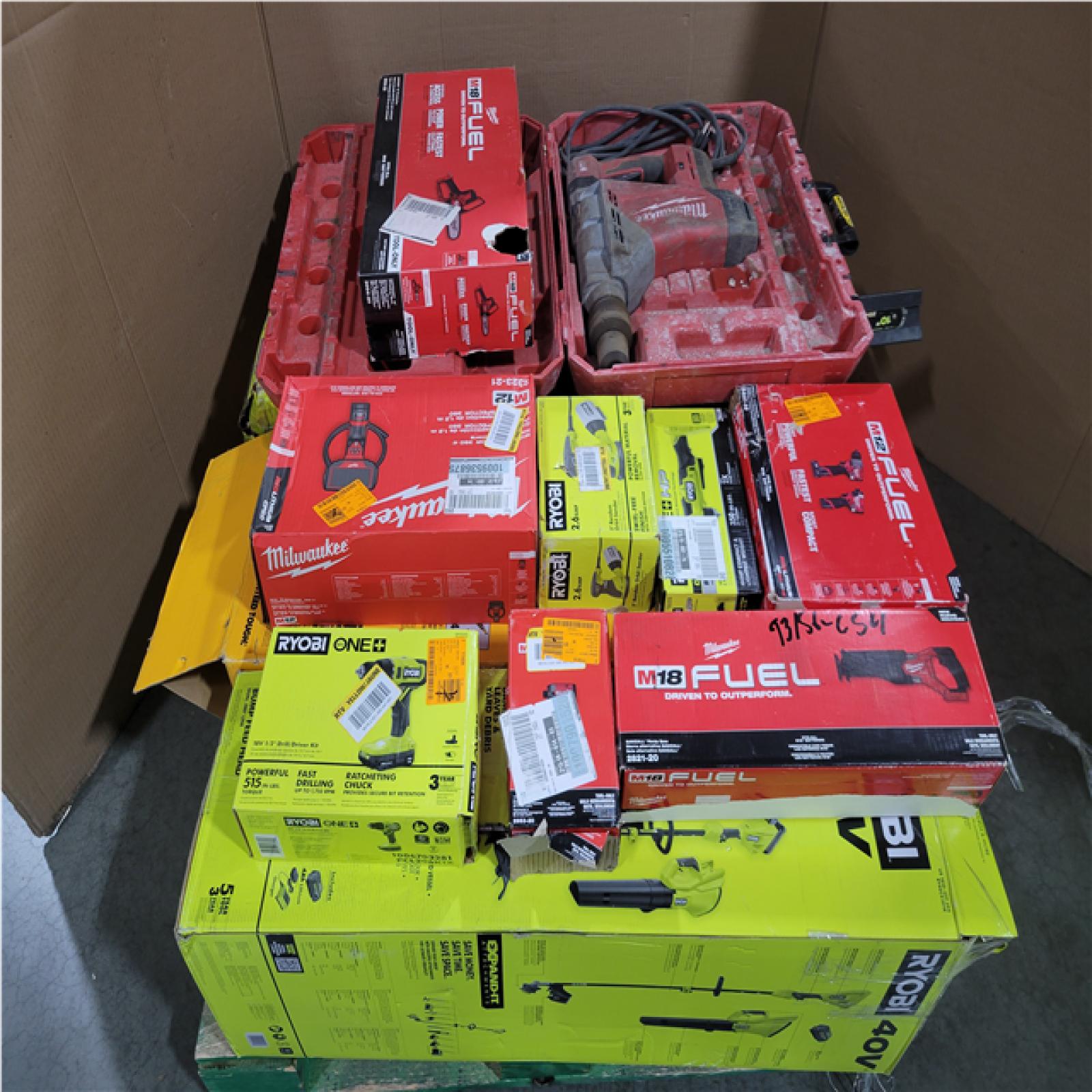 CALIFORNIA AS-IS TOOL PALLET