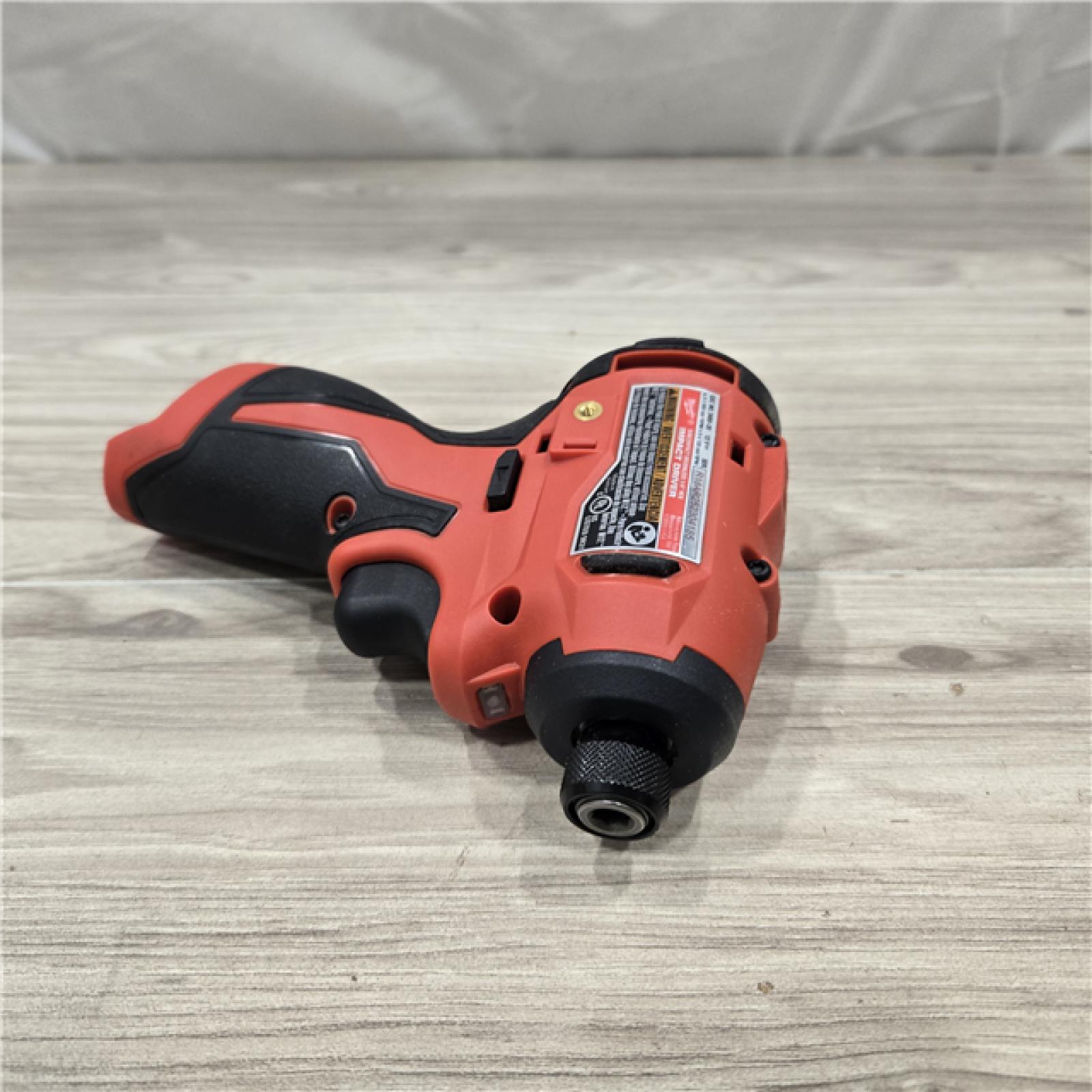 AS-IS MILWAUKEE M12 4 TOOL COMBO KIT