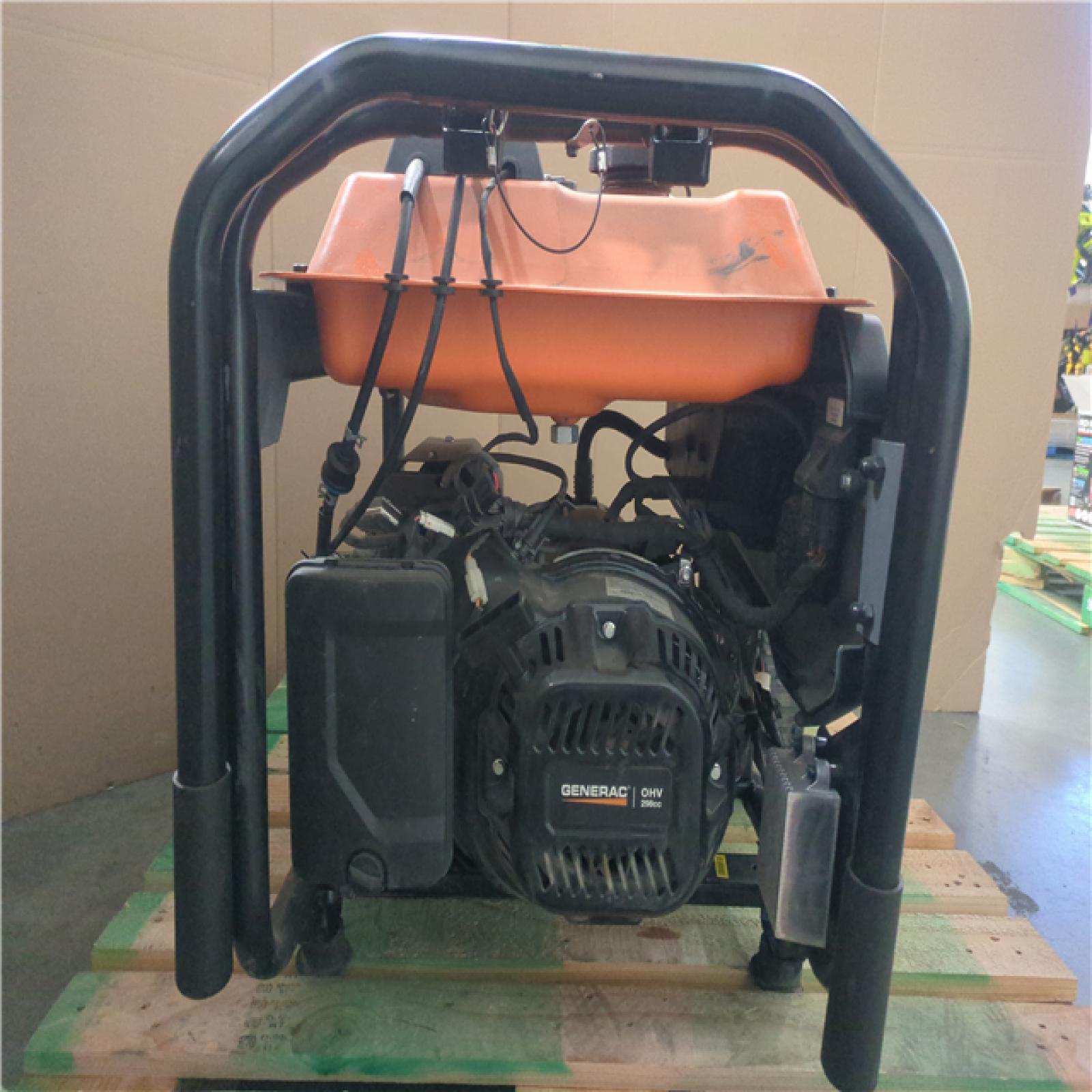 CALIFORNIA AS-IS GENERAC PORTABLE POWER GENERATOR