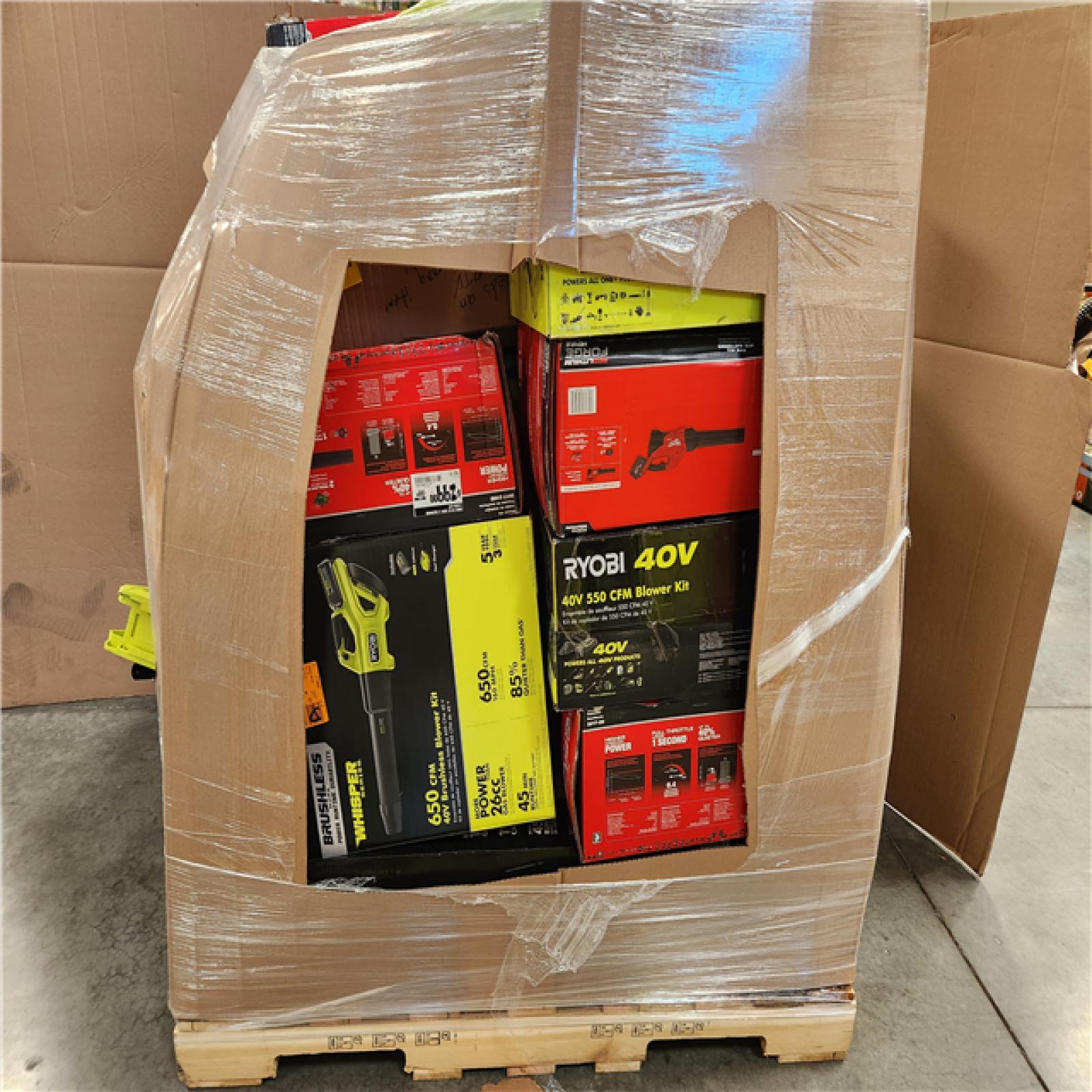 CALIFORNIA  AS-IS TOOL PALLET