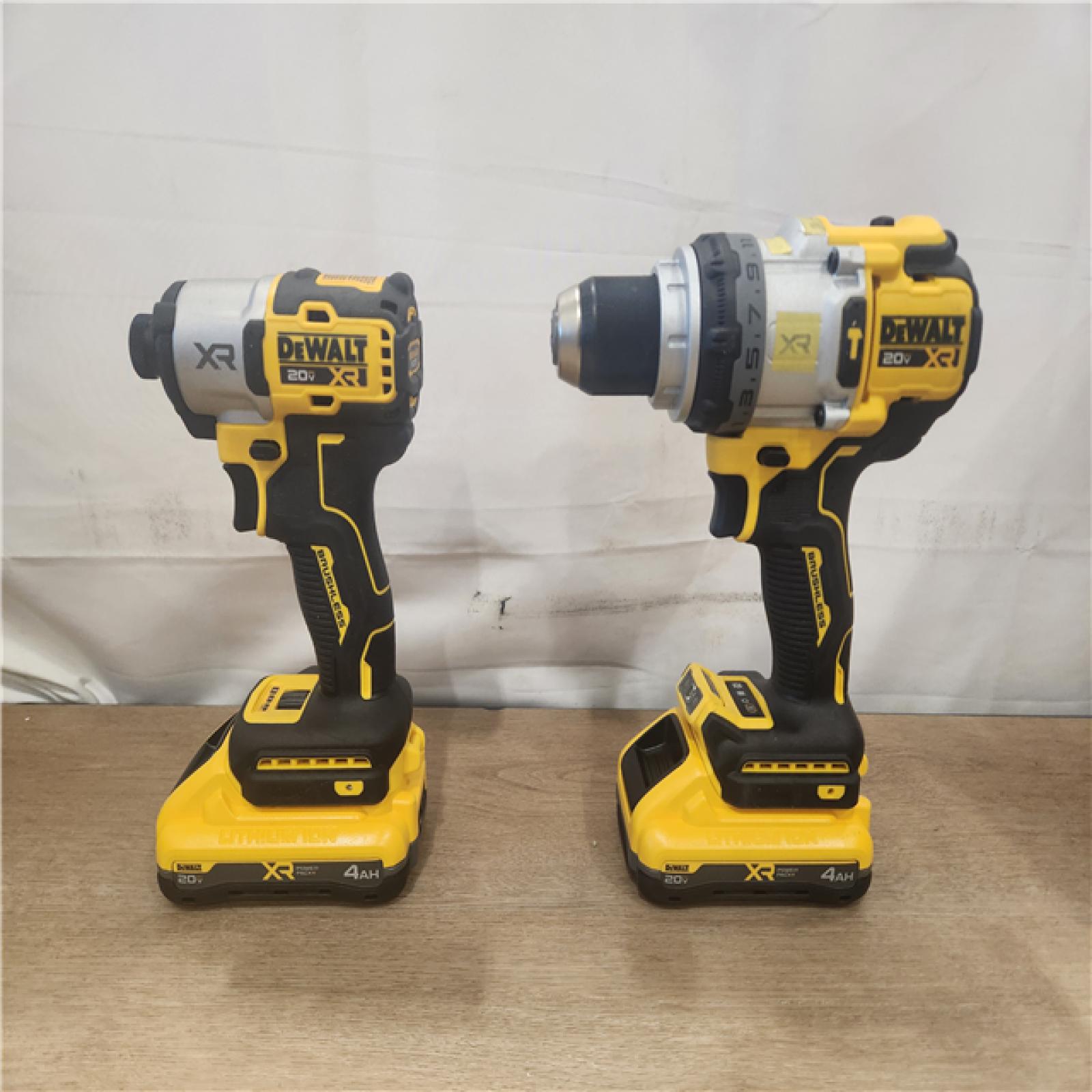 AS-IS- DEWALT 20V MAX Lithium-Ion Cordless 2-Tool Combo Kit