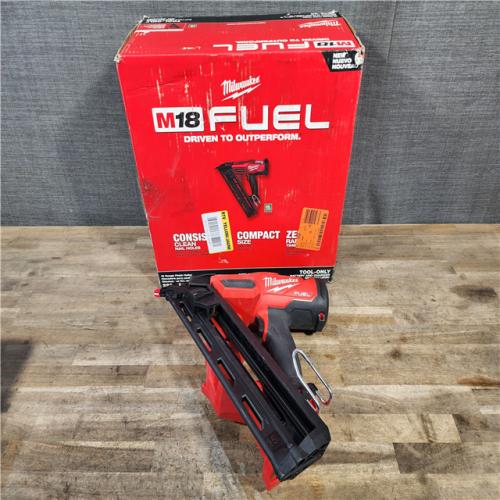 HOUSTON LOCATION - AS-IS Milwaukee 2839-20 M18 FUEL 15 Ga. 18 Volt Brushless Angled Finish Nailer (TOOL ONLY)