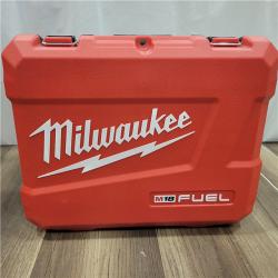 AS-IS  Milwaukee 2904-22 Hammer Drill Driver Kit with Batteries  Charger & Tool Case  Red