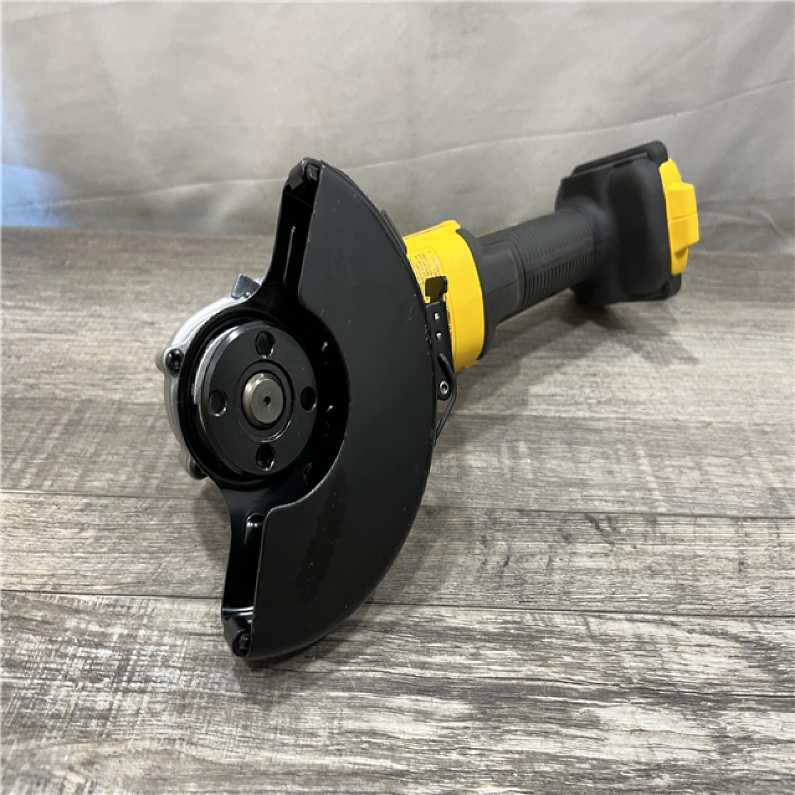 AS-IS DEWALT 20-Volt MAX Cordless Brushless 4-1/2 in. Angle Grinder with Slide Switch (Tool Only)