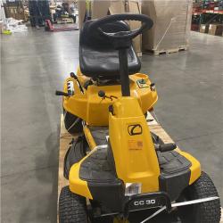 Dallas Location - As-Is Cub Cadet 30 in. 10.5 HPGas Engine Riding Mower