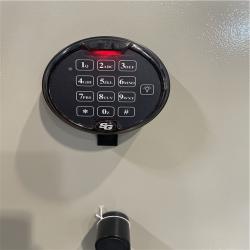 DALLAS LOCATION- AS-IS LIBERTY SAFE 24-Gun 40-min Fire Rated Electronic Lock Gun Safe Desert Sand