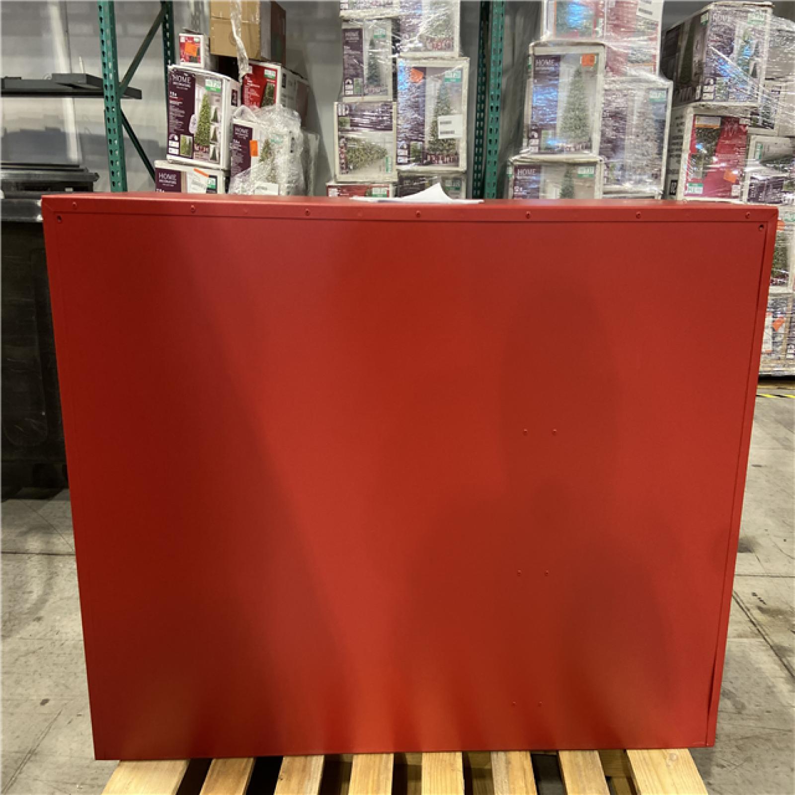 DALLAS LOCATION - Husky Heavy-Duty 52 in. W x 20 in. D 9-Drawer Matte Red Rolling Tool Cabinet