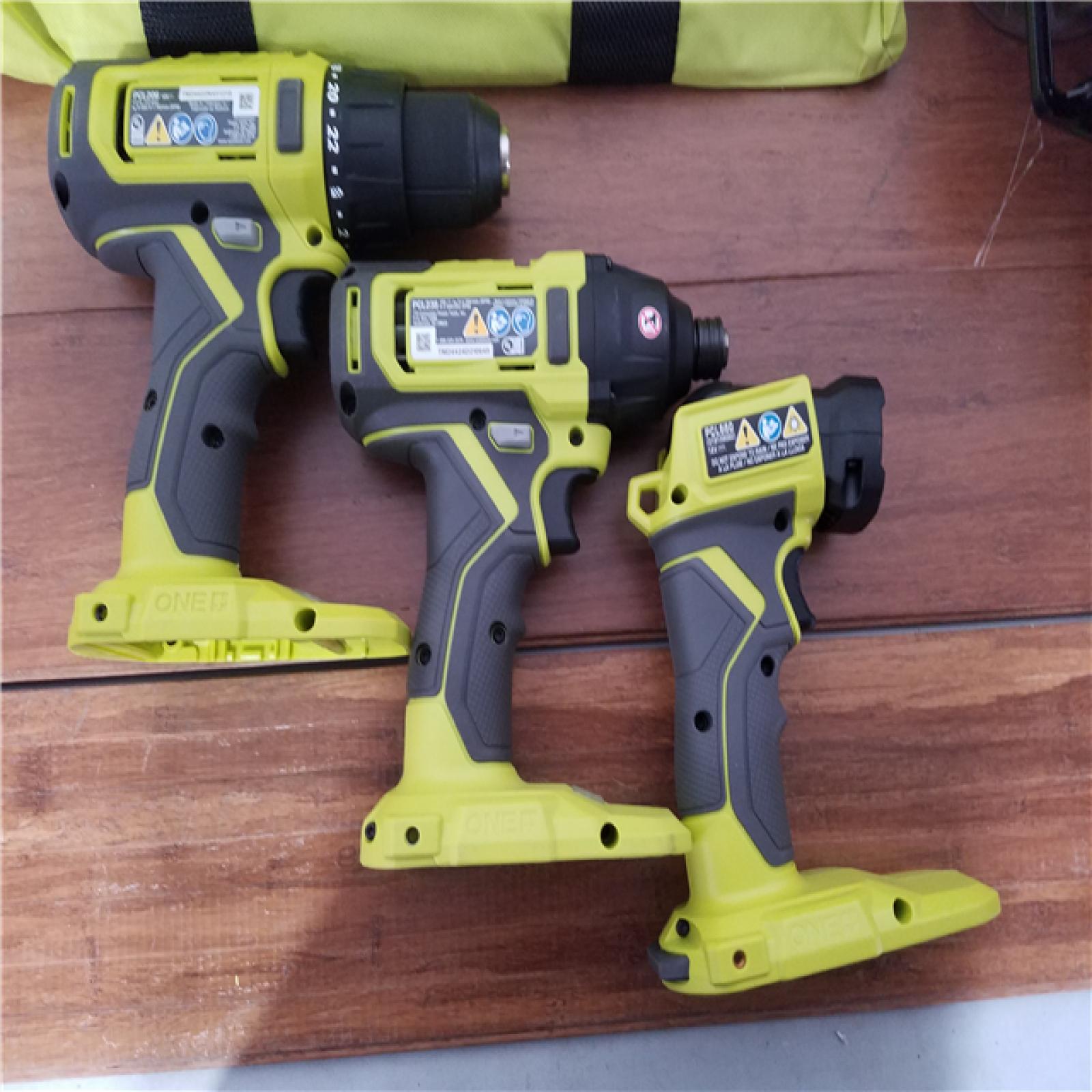 California NEW Ryobi One+ 18V 4-Tool Combo Kit