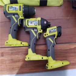 California NEW Ryobi One+ 18V 4-Tool Combo Kit