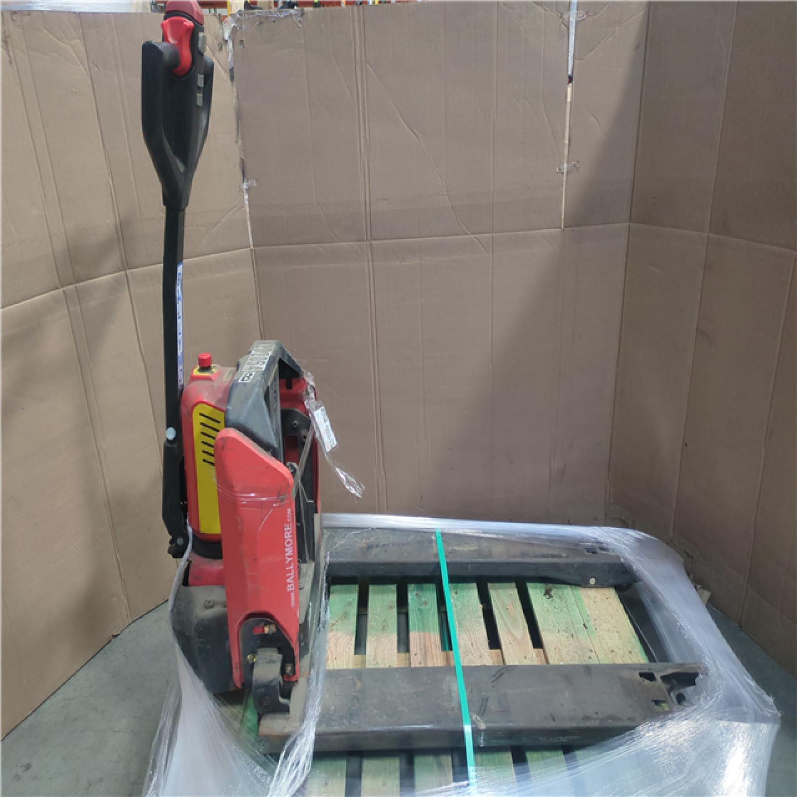 CALIFORNIA AS-IS ELETRIC PALLET JACK