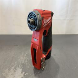 AS-IS - Milwaukee M12 FUEL 12V Lithium-Ion Brushless Cordless 4-in-1 Installation 3/8 in. Drill Driver Kit