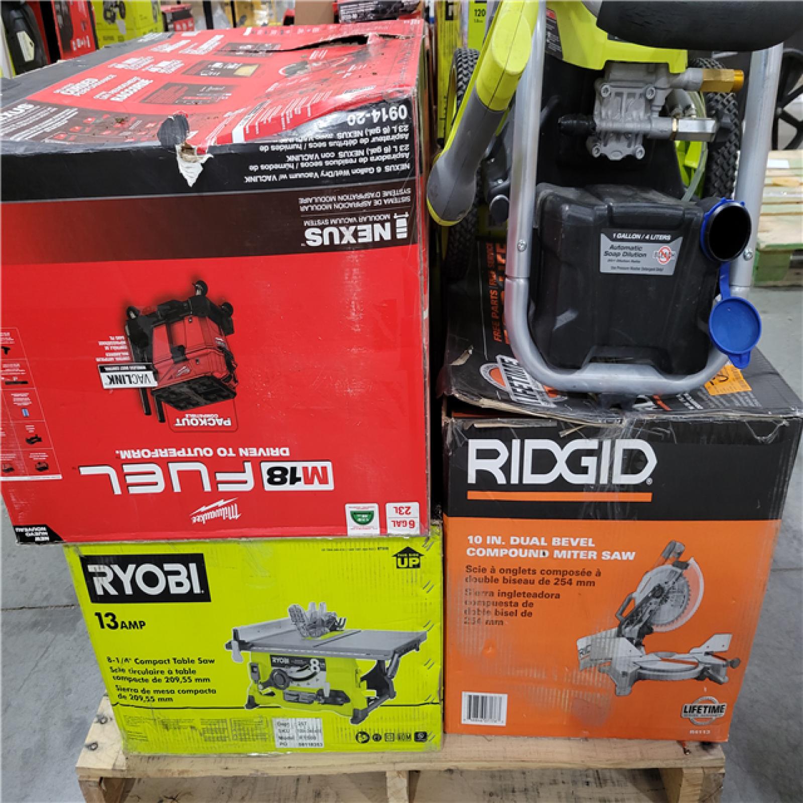 CALIFORNIA AS-IS TOOL PALLET