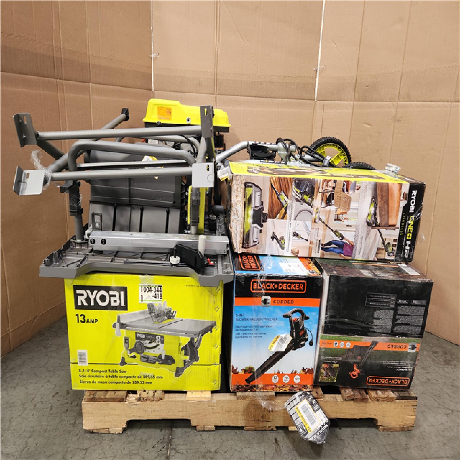 California As-Is Tool Pallet