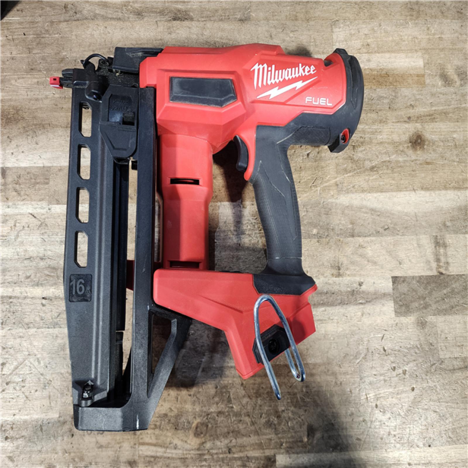 HOUSTON LOCATION - AS-IS Milwaukee FUEL 18-Volt Lithium-Ion Brushless Cordless Gen ll 16-Gauge Straight Finish Nailer (Tool Only)