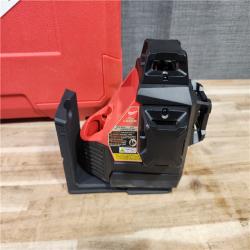 HOUSTON LOCATION - AS-IS (APPEARS LIKE NEW) Milwaukee 12-Volt Lithium-Ion Cordless Green 250 ft. 3-Plane Laser Level Kit