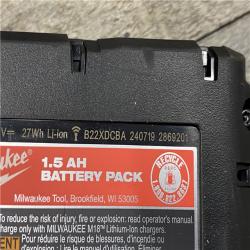 AS-IS Milwaukee 18V Lithium-Ion Cordless 1/2 in. Drill Driver Kit