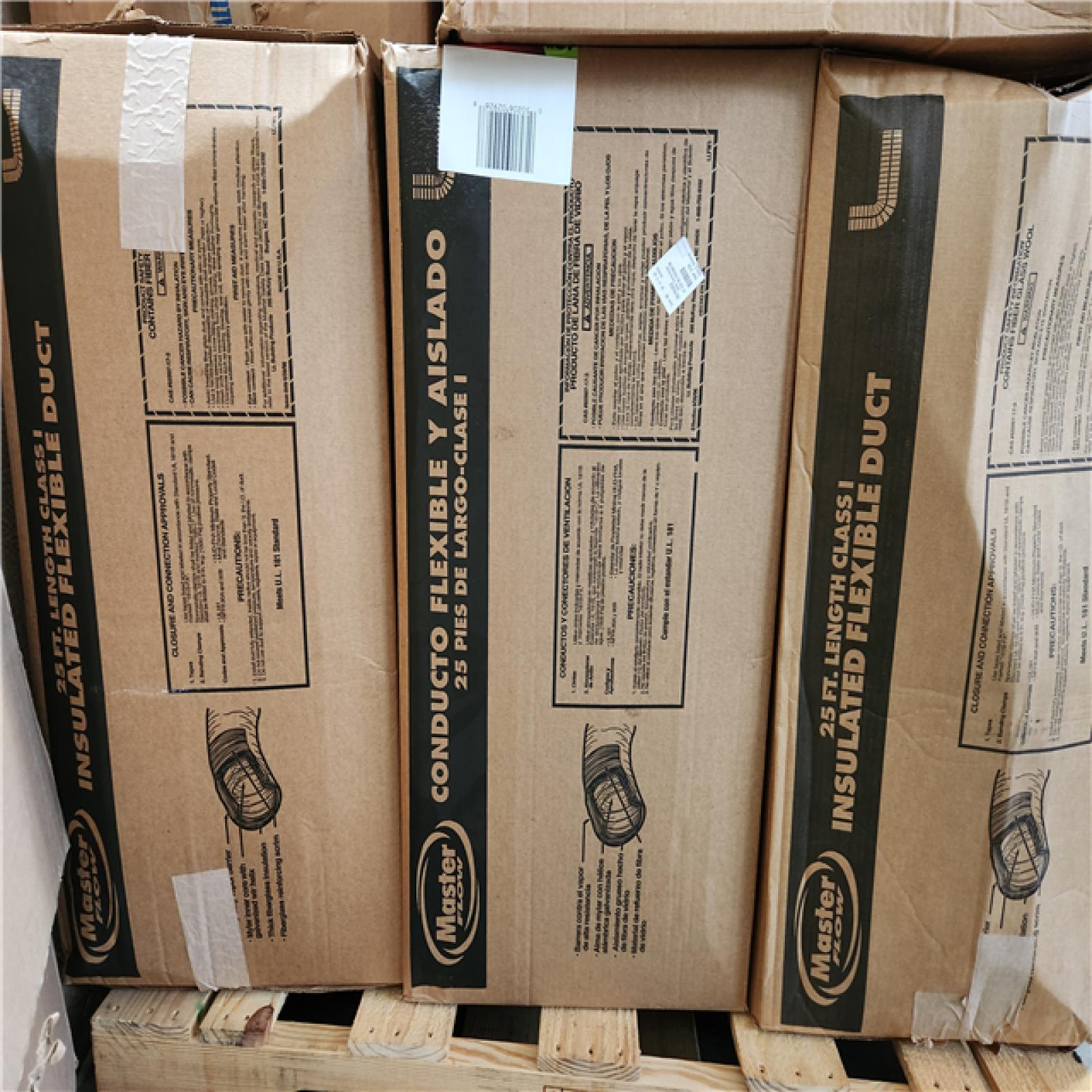 Phoenix AS-IS Mixed Duct Pallet (9-Ducts)